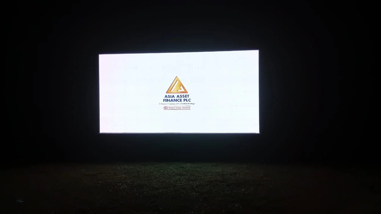 Conference LED Backdrop, YC Events Sri Lanka