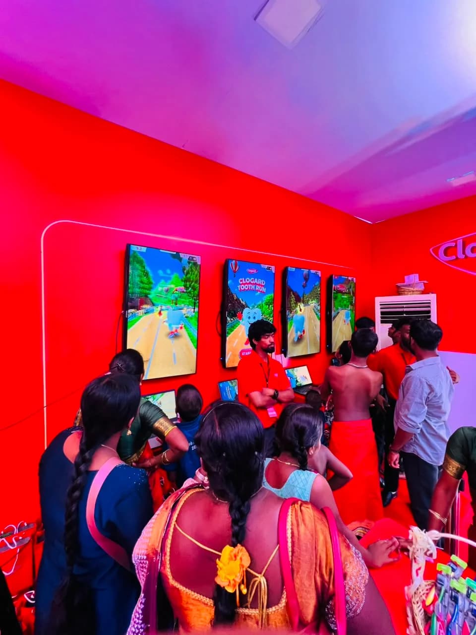 Clogard interactive exhibition stall