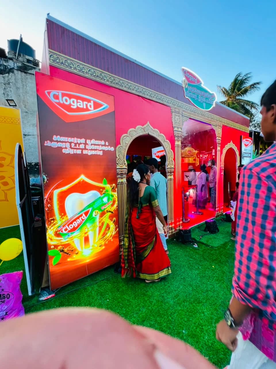 Clogard outdoor exhibition stall