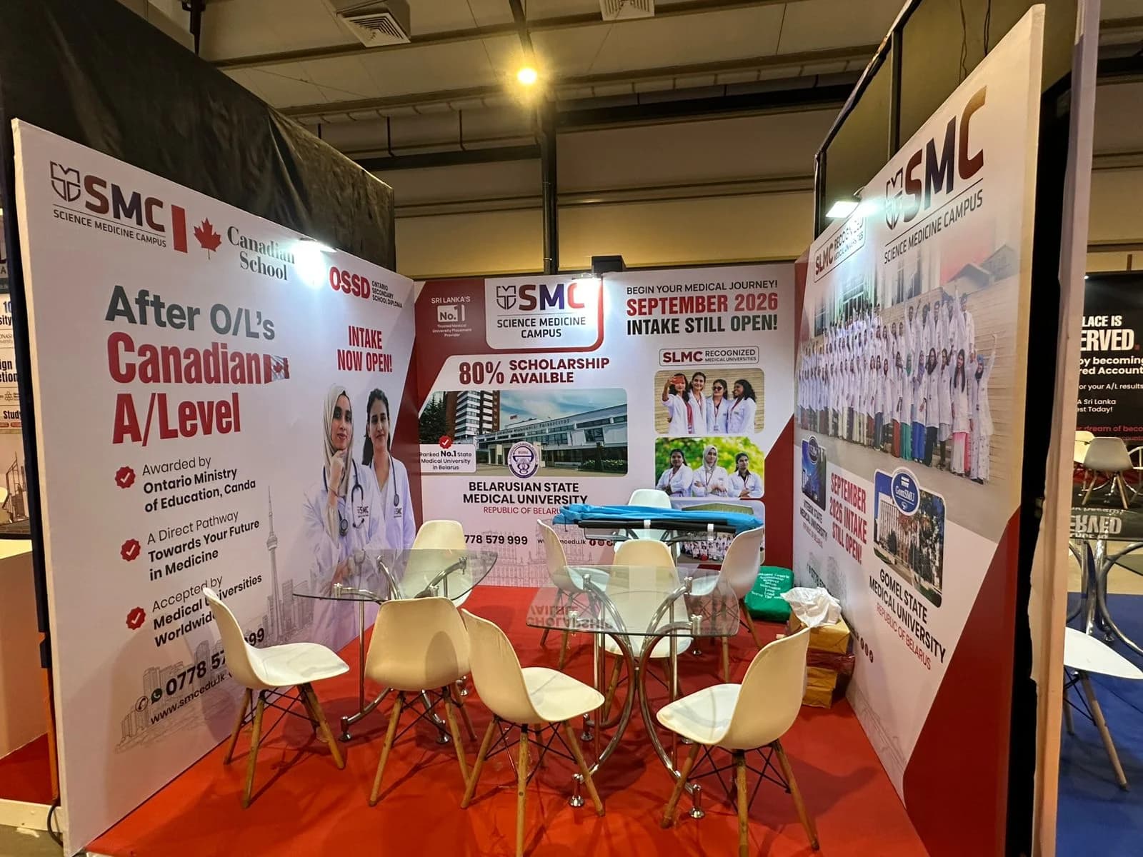SMC Science Medicine Campus Booth, YC Events Sri Lanka