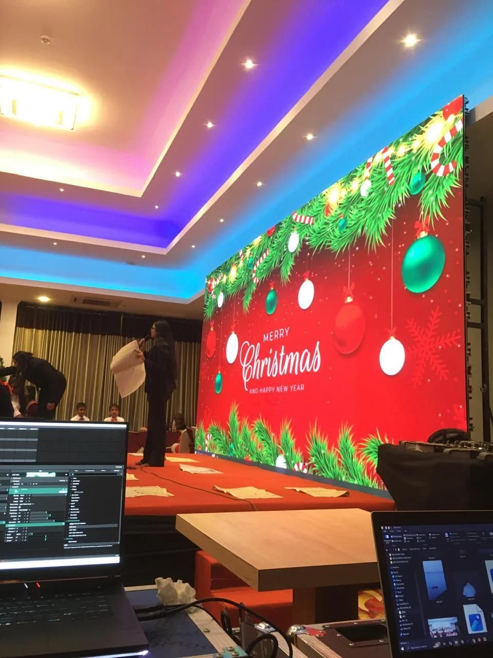 Christmas Event LED Production, YC Events Sri Lanka
