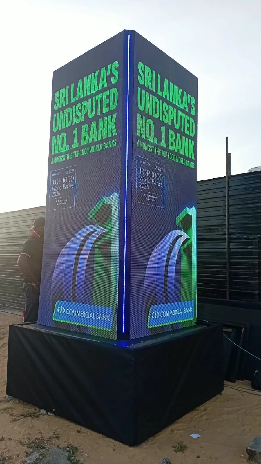 Commercial Bank Outdoor Display, YC Events Sri Lanka
