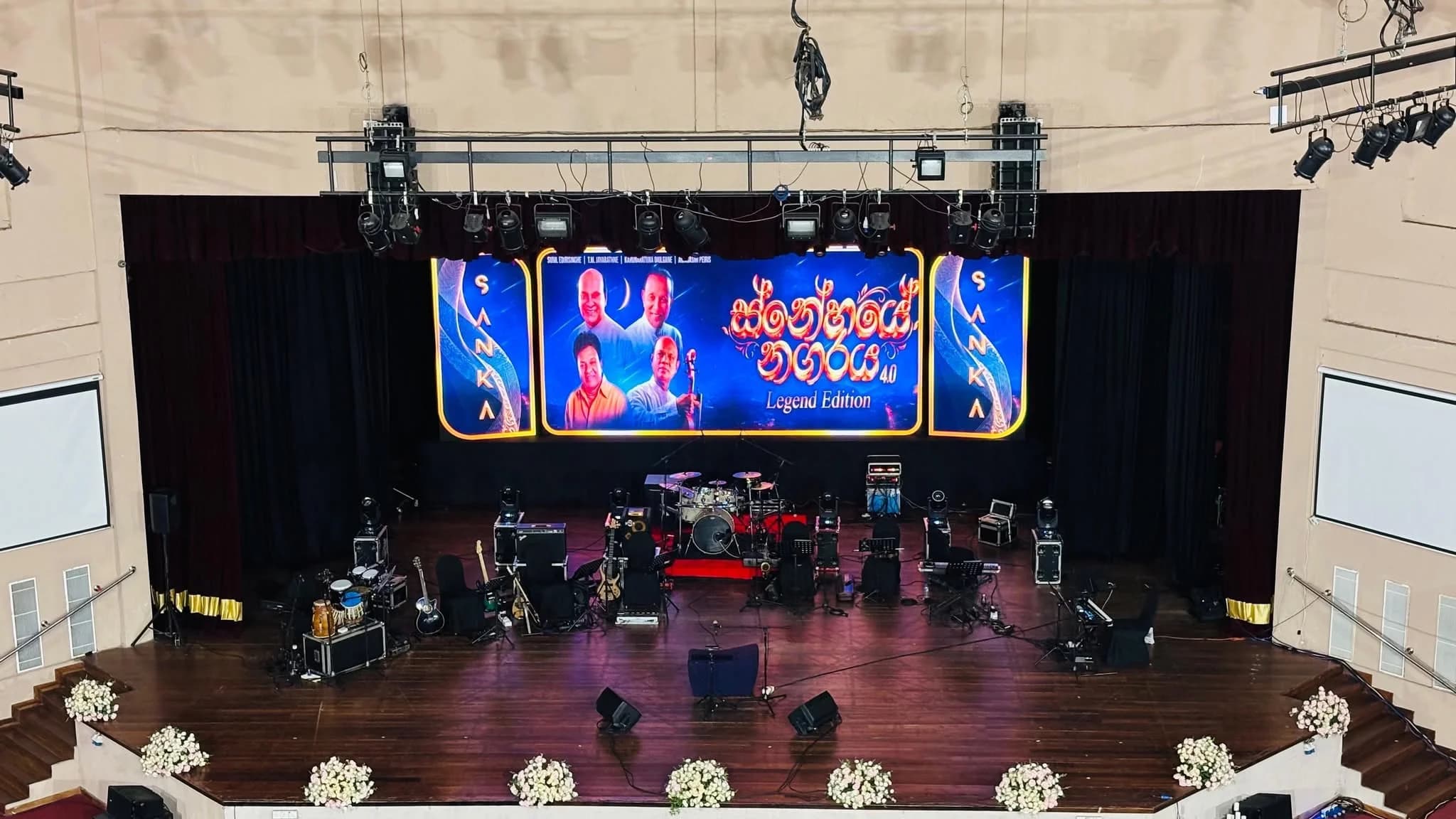 Multi-Panel Concert Production, YC Events Sri Lanka
