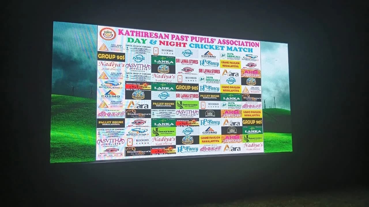 Corporate Event LED Wall, YC Events Sri Lanka