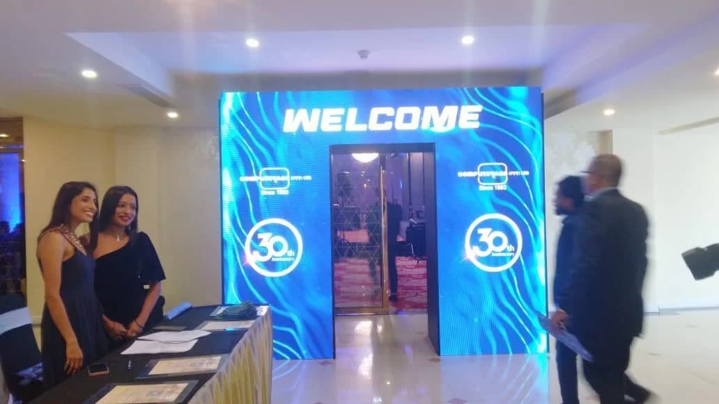 LED Entrance Portal, YC Events Sri Lanka