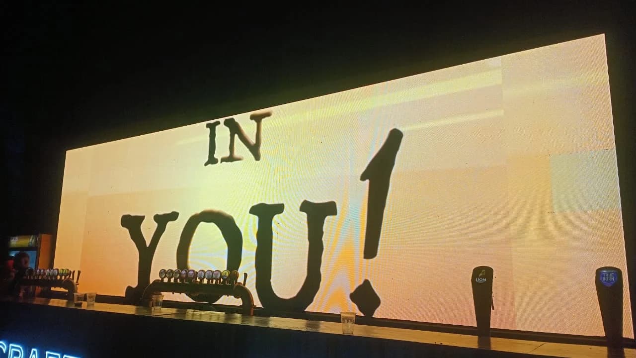Outdoor Night Event Backdrop, YC Events Sri Lanka