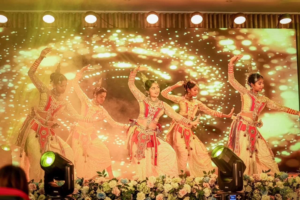Sri Lankan Dance Backdrop, YC Events Sri Lanka